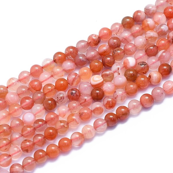 PandaHall Natural South Red Agate Beads Strands, Round, 4mm, Hole: 0.7mm, about 86pcs/Strand, 15.55 inch(39.5cm) Red Agate Round
PandaHall Natural South Red Agate Beads Strands, Round, 4mm, Hole: 0.7mm, about 86pcs/Strand, 15.55 inch(39.5cm) Red Agate Round