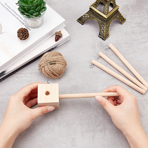 PandaHall SUPERFINDINGS 1Set Eucalyptus Wooden Wind Chime Stand Hanging DIY Set Navajo White Wind Chime Holder Crib Ornaments Handmade...
PandaHall SUPERFINDINGS 1Set Eucalyptus Wooden Wind Chime Stand Hanging DIY Set Navajo White Wind Chime Holder Crib Ornaments Handmade...