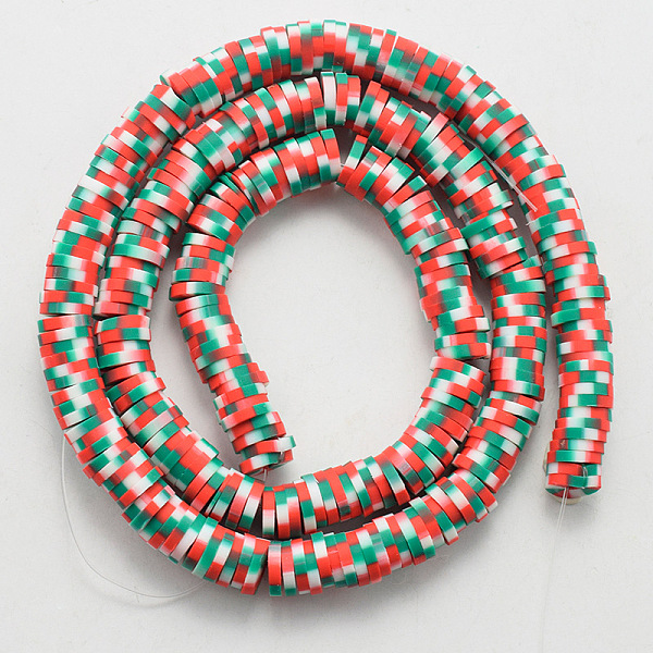 PandaHall Handmade Polymer Clay Beads Strand. DIY Accessories for Bracklet & Necklace Making, Flat Round, Red, 6x1mm, Hole: 1.5mm, about...
PandaHall Handmade Polymer Clay Beads Strand. DIY Accessories for Bracklet & Necklace Making, Flat Round, Red, 6x1mm, Hole: 1.5mm, about...