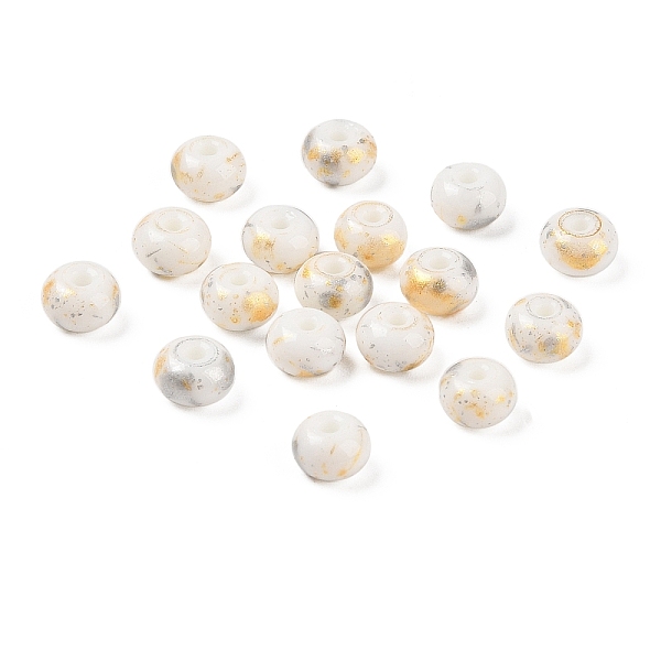 PandaHall Opaque Spray Painted Glass Beads, Rondelle, Light Grey, 8x5mm, Hole: 2mm, about 1041pcs/500g Glass Rondelle
PandaHall Opaque Spray Painted Glass Beads, Rondelle, Light Grey, 8x5mm, Hole: 2mm, about 1041pcs/500g Glass Rondelle