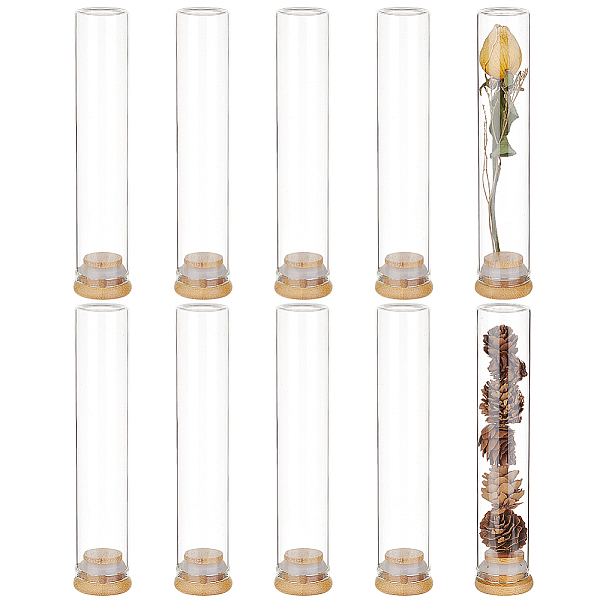 PandaHall BENECREAT 10Pcs 80ml/2.7oz Glass Bead Storage Tubes, Glass Test Tube with Bamboo Stopper, Clear Flat Mini Glass Bottles Jars for...
PandaHall BENECREAT 10Pcs 80ml/2.7oz Glass Bead Storage Tubes, Glass Test Tube with Bamboo Stopper, Clear Flat Mini Glass Bottles Jars for...