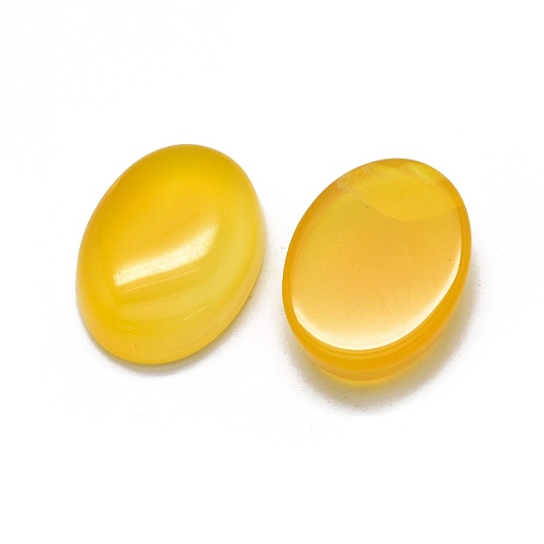 PandaHall Natural Yellow Agate Cabochons, Oval, 19.5~20x14.5~15x6~7mm Yellow Agate Oval
PandaHall Natural Yellow Agate Cabochons, Oval, 19.5~20x14.5~15x6~7mm Yellow Agate Oval