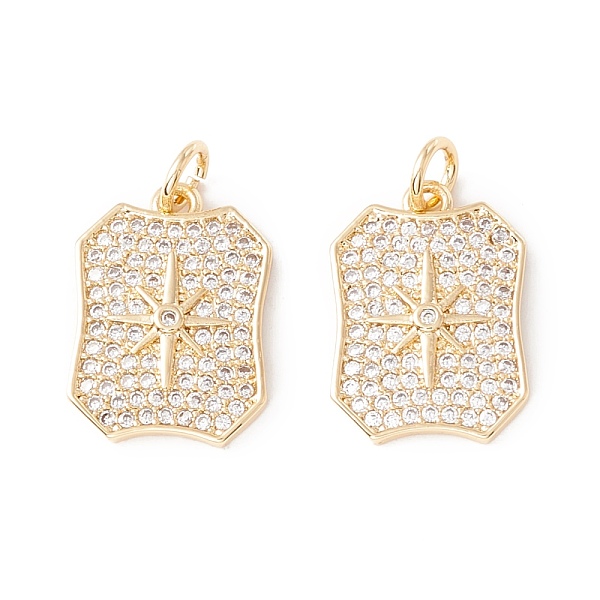 PandaHall Rack Plating Brass Micro Pave Clear Cubic Zirconia Pendants, with Jump Rings, Long-Lasting Plated, Cadmium Free & Lead Free...
PandaHall Rack Plating Brass Micro Pave Clear Cubic Zirconia Pendants, with Jump Rings, Long-Lasting Plated, Cadmium Free & Lead Free...