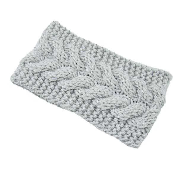 PandaHall Polyacrylonitrile Fiber Yarn Warmer Headbands, Soft Stretch Thick Cable Knit Head Wrap for Women, Gainsboro, 210x110mm Polyester..., Gray
PandaHall Polyacrylonitrile Fiber Yarn Warmer Headbands, Soft Stretch Thick Cable Knit Head Wrap for Women, Gainsboro, 210x110mm Polyester..., Gray