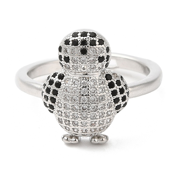 PandaHall Penguin Cubic Zirconia Adjustable Rings, Rack Plating Brass Rings for Women, Platinum, Inner Diameter: 18mm Brass+Cubic Zirconia...
PandaHall Penguin Cubic Zirconia Adjustable Rings, Rack Plating Brass Rings for Women, Platinum, Inner Diameter: 18mm Brass+Cubic Zirconia...