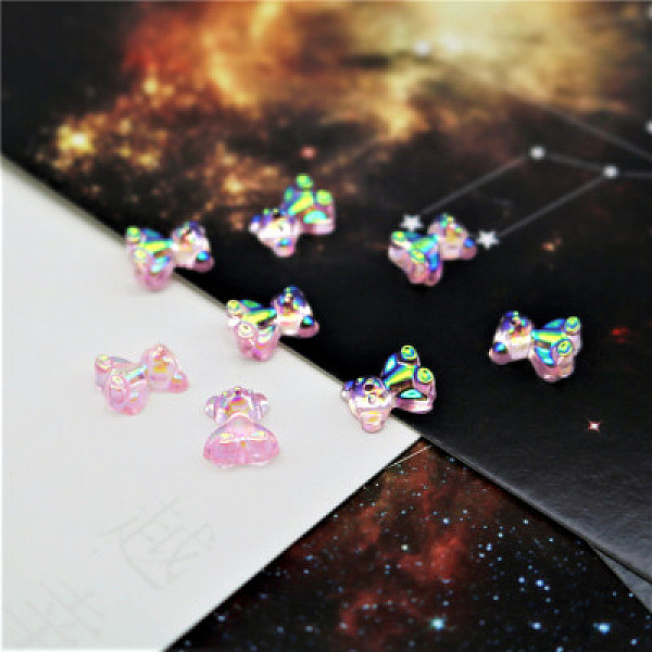 PandaHall Transparent Flatback Resin Cabochons, Bear, Pink, 7x6mm Resin Bear Pink
PandaHall Transparent Flatback Resin Cabochons, Bear, Pink, 7x6mm Resin Bear Pink
