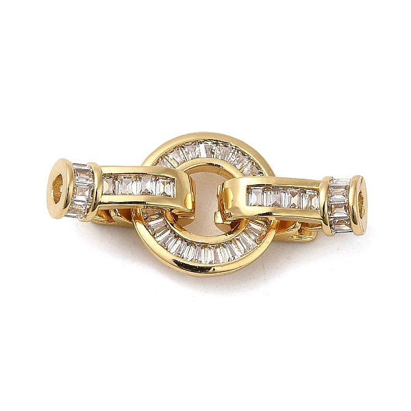 PandaHall Rack Plating Brass Pave Clear Cubic Zirconia Round Fold Over Clasps, Lead Free & Cadmium Free, Long-Lasting Plated, Real 18K Gold...
PandaHall Rack Plating Brass Pave Clear Cubic Zirconia Round Fold Over Clasps, Lead Free & Cadmium Free, Long-Lasting Plated, Real 18K Gold...
