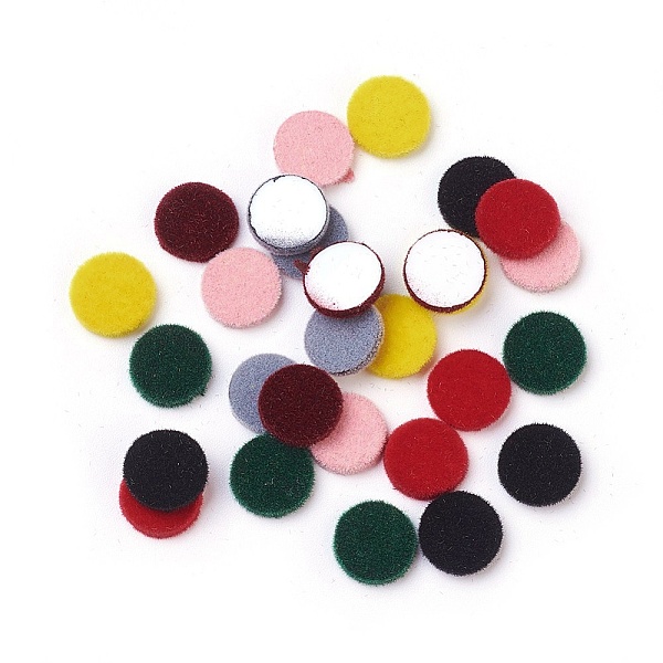 PandaHall Flocky Acrylic Cabochons, Flat Round, Mixed Color, 9.5~10x2mm Acrylic Flat Round Multicolor
PandaHall Flocky Acrylic Cabochons, Flat Round, Mixed Color, 9.5~10x2mm Acrylic Flat Round Multicolor