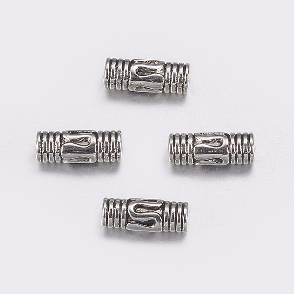 PandaHall Tibetan Style Alloy Beads, Tube, Cadmium Free & Lead Free, Antique Silver, 8.5x3mm, Hole: 1.5mm Alloy Tube
PandaHall Tibetan Style Alloy Beads, Tube, Cadmium Free & Lead Free, Antique Silver, 8.5x3mm, Hole: 1.5mm Alloy Tube