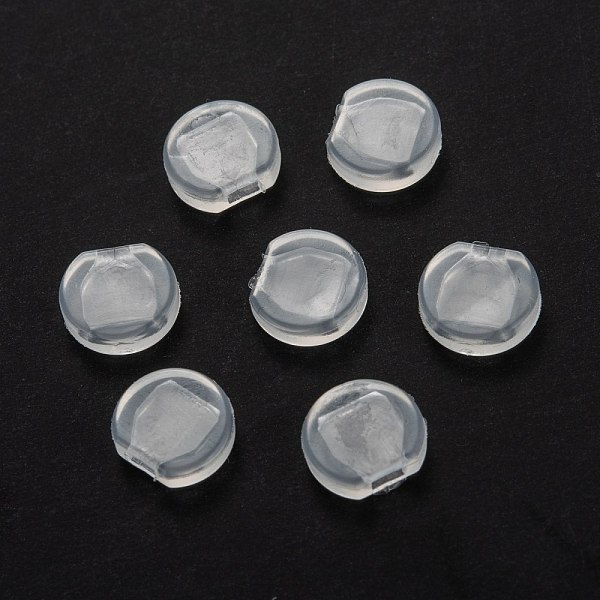 PandaHall Plastic Earring Pads, Clip Earring Cushions, For Clip-on Earrings, Clear, 8.5x9x3mm, Hole: 3x1.5mm Plastic Clear
PandaHall Plastic Earring Pads, Clip Earring Cushions, For Clip-on Earrings, Clear, 8.5x9x3mm, Hole: 3x1.5mm Plastic Clear