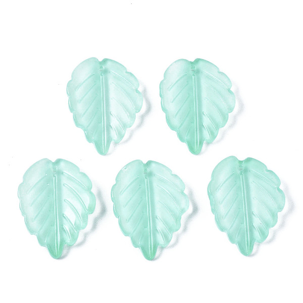 PandaHall Spray Painted Glass Pendants, Leaf, Turquoise, 23.5x17.5x4.5mm, Hole: 1mm Glass Leaf Green
PandaHall Spray Painted Glass Pendants, Leaf, Turquoise, 23.5x17.5x4.5mm, Hole: 1mm Glass Leaf Green
