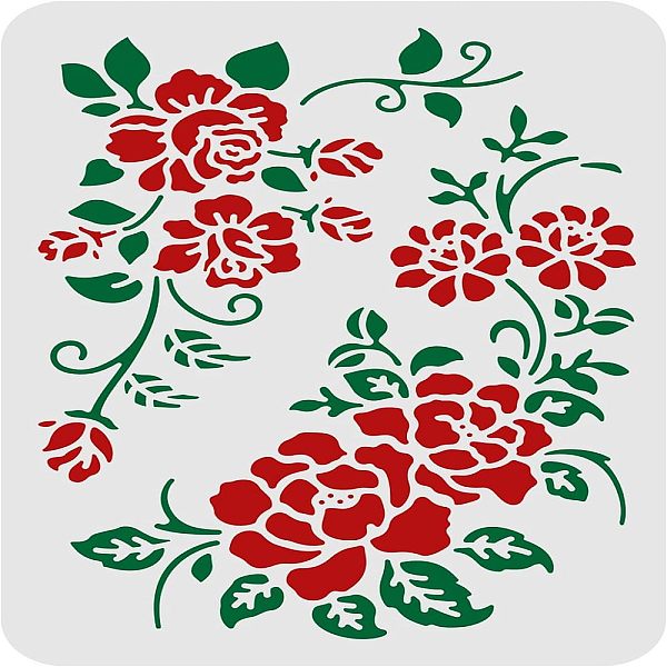 PandaHall Large Plastic Reusable Drawing Painting Stencils Templates, for Painting on Scrapbook Fabric Tiles Floor Furniture Wood, Rectangle...
PandaHall Large Plastic Reusable Drawing Painting Stencils Templates, for Painting on Scrapbook Fabric Tiles Floor Furniture Wood, Rectangle...