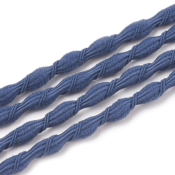 PandaHall Elastic Cord, with Nylon Outside and Rubber Inside, Steel Blue, 5mm, about 100yard/bundle(300 feet/bundle) Elastic Fibre Blue
PandaHall Elastic Cord, with Nylon Outside and Rubber Inside, Steel Blue, 5mm, about 100yard/bundle(300 feet/bundle) Elastic Fibre Blue
