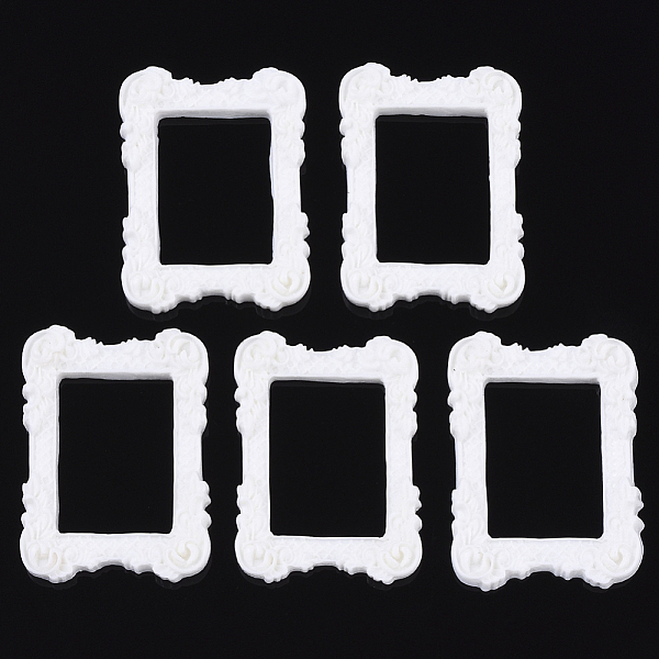 PandaHall Resin Open Back Bezel, Photo Frame Shape, White, 47~48x34~35x7mm Resin Others White
PandaHall Resin Open Back Bezel, Photo Frame Shape, White, 47~48x34~35x7mm Resin Others White