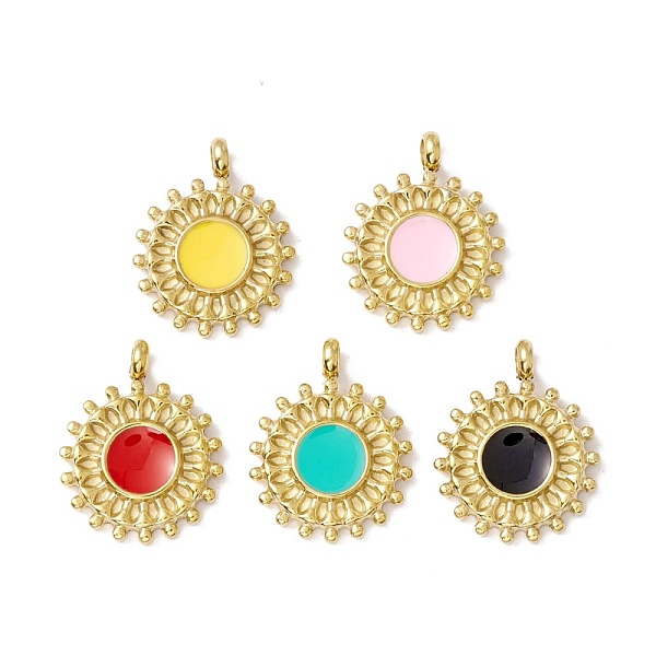 PandaHall Vacuum Plating 304 Stainless Steel Enamel Pendants, Light Gold, Flat Round, Mixed Color, 19x15x4mm, Hole: 2.4mm Stainless..., Multicolor
PandaHall Vacuum Plating 304 Stainless Steel Enamel Pendants, Light Gold, Flat Round, Mixed Color, 19x15x4mm, Hole: 2.4mm Stainless..., Multicolor