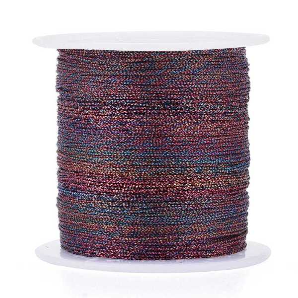 PandaHall Polyester Braided Metallic Thread, for DIY Braided Bracelets Making and Embroidery, Colorful, 0.4mm, 6-Ply, about 54.68 yards...
PandaHall Polyester Braided Metallic Thread, for DIY Braided Bracelets Making and Embroidery, Colorful, 0.4mm, 6-Ply, about 54.68 yards...