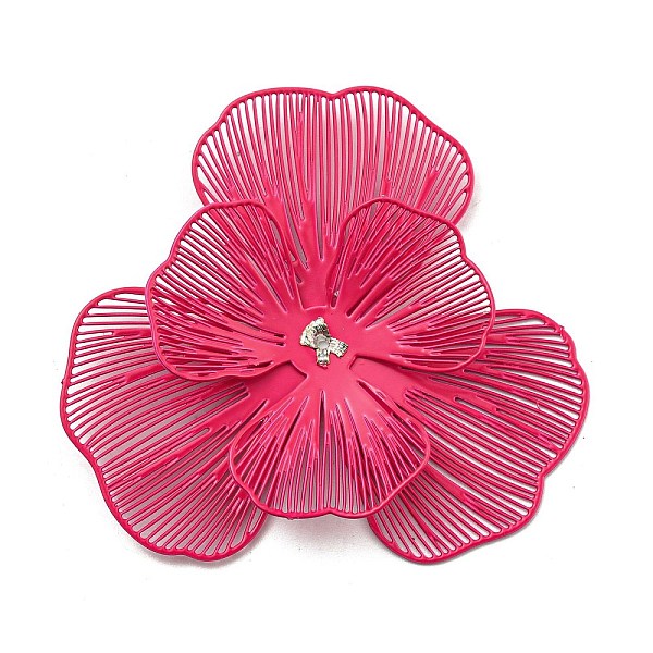 PandaHall Spray Printed 430 Stainless Steel Bead Caps, Flower, Fuchsia, 45x48x5~7mm, Hole: 0.9mm 430 Stainless Steel Pink
PandaHall Spray Printed 430 Stainless Steel Bead Caps, Flower, Fuchsia, 45x48x5~7mm, Hole: 0.9mm 430 Stainless Steel Pink