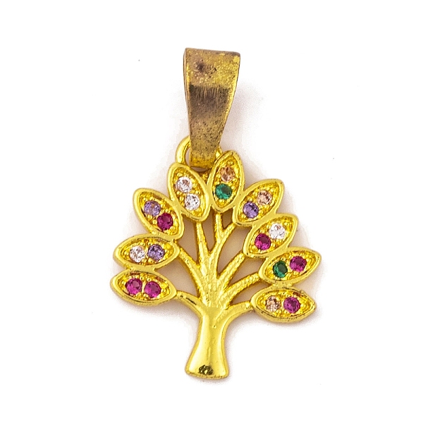 PandaHall Brass Micro Pave Cubic Zirconia Pendants, Tree of Life Charm, Real 24K Gold Plated, 16x14x1.5mm, Hole: 6.5x4mm Brass+Cubic...
PandaHall Brass Micro Pave Cubic Zirconia Pendants, Tree of Life Charm, Real 24K Gold Plated, 16x14x1.5mm, Hole: 6.5x4mm Brass+Cubic...