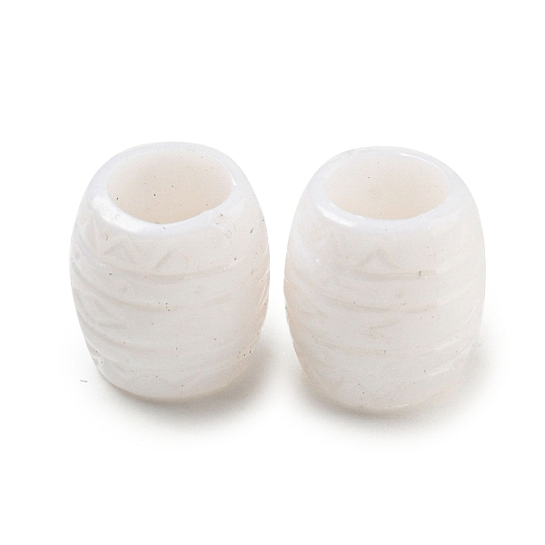 PandaHall Opaque Acrylic European Beads, Large Hole Beads, Barrel, White, 10.5x9.5mm, Hole: 6mm, about 1110pcs/500g Acrylic Barrel White
PandaHall Opaque Acrylic European Beads, Large Hole Beads, Barrel, White, 10.5x9.5mm, Hole: 6mm, about 1110pcs/500g Acrylic Barrel White