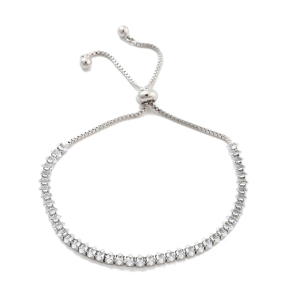 PandaHall Brass Pave Clear Cubic Zirconia Horse Eye Box Chain Slider Bracelets, Nickle Free, Long-Lasting Plated, Platinum, 10-1/4 inch...
PandaHall Brass Pave Clear Cubic Zirconia Horse Eye Box Chain Slider Bracelets, Nickle Free, Long-Lasting Plated, Platinum, 10-1/4 inch...