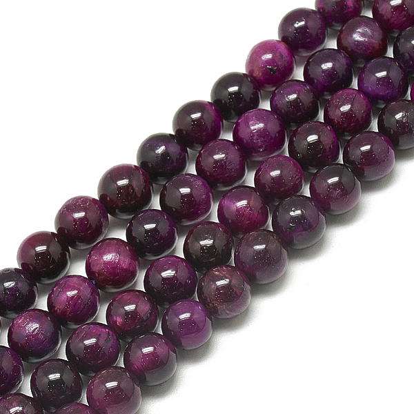 PandaHall Natural Tiger Eye Beads Strands, Dyed, Round, Purple, 10mm, Hole: 1mm, about 38pcs/strand, 14.9~15.3 inch Tiger Eye Round Purple
PandaHall Natural Tiger Eye Beads Strands, Dyed, Round, Purple, 10mm, Hole: 1mm, about 38pcs/strand, 14.9~15.3 inch Tiger Eye Round Purple