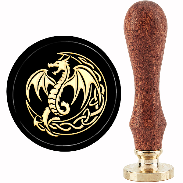 PandaHall CRASPIRE Dragon Wax Seal Stamp Moon Sealing Wax Stamp 30mm/1.18inch Removable Brass Head Sealing Stamp with Wooden Handle for...
PandaHall CRASPIRE Dragon Wax Seal Stamp Moon Sealing Wax Stamp 30mm/1.18inch Removable Brass Head Sealing Stamp with Wooden Handle for...