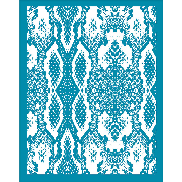 PandaHall OLYCRAFT 4x5 Inch Clay Stencils Snakeskin Pattern Silk Screen for Polymer Silk Screen Stencils Abstract Snakeskin Mesh Transfer..., Cyan
PandaHall OLYCRAFT 4x5 Inch Clay Stencils Snakeskin Pattern Silk Screen for Polymer Silk Screen Stencils Abstract Snakeskin Mesh Transfer..., Cyan