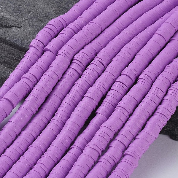PandaHall Flat Round Handmade Polymer Clay Beads, Disc Heishi Beads for Hawaiian Earring Bracelet Necklace Jewelry Making, Plum, 8x0.5~1mm..., Purple
PandaHall Flat Round Handmade Polymer Clay Beads, Disc Heishi Beads for Hawaiian Earring Bracelet Necklace Jewelry Making, Plum, 8x0.5~1mm..., Purple