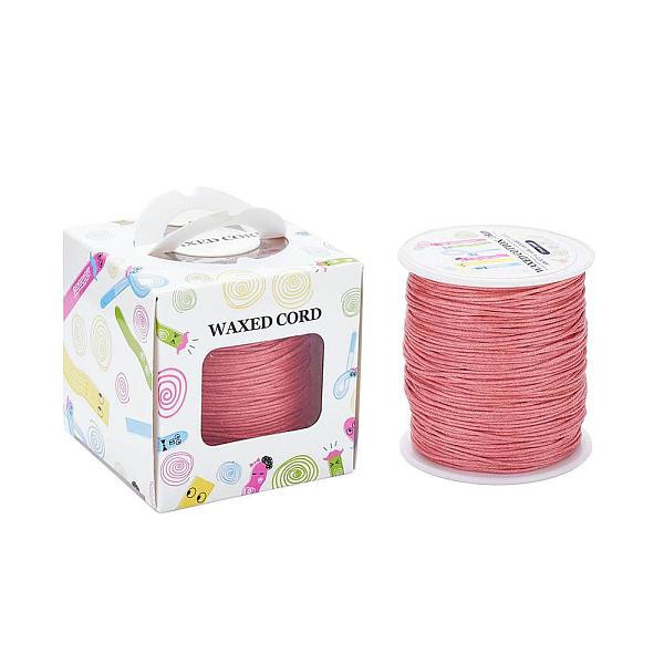 PandaHall Waxed Cotton Cords, Light Coral, 1mm, about 100yards/roll(91.44m/roll), 300 feet/roll Waxed Cotton Cord Round Red
PandaHall Waxed Cotton Cords, Light Coral, 1mm, about 100yards/roll(91.44m/roll), 300 feet/roll Waxed Cotton Cord Round Red