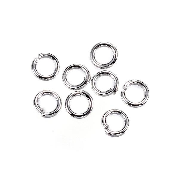 PandaHall 304 Stainless Steel Jump Rings, Open Jump Rings, Stainless Steel Color, 4x0.8mm, Inner Diameter: 2.4mm, 20 Gauge 304 Stainless...
PandaHall 304 Stainless Steel Jump Rings, Open Jump Rings, Stainless Steel Color, 4x0.8mm, Inner Diameter: 2.4mm, 20 Gauge 304 Stainless...