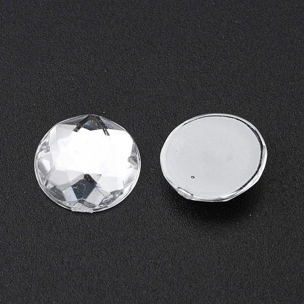 PandaHall Acrylic Rhinestone Flat Back Cabochons, Faceted, Half Round, White, about 12mm in diameter, 4mm thick Acrylic Rhinestone Half...
PandaHall Acrylic Rhinestone Flat Back Cabochons, Faceted, Half Round, White, about 12mm in diameter, 4mm thick Acrylic Rhinestone Half...