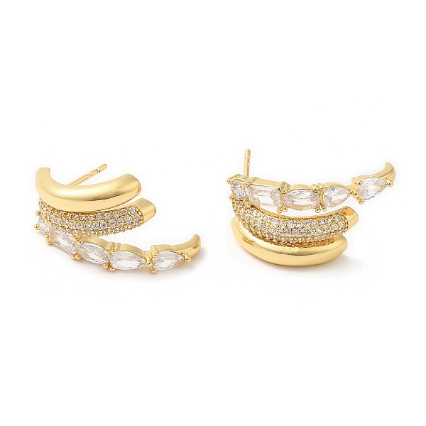 PandaHall Crystal Rhinestone Claw Stud Earrings, Brass Earrings for Women, Lead Free & Cadmium Free, Real 18K Gold Plated, 13x25mm..., Clear
PandaHall Crystal Rhinestone Claw Stud Earrings, Brass Earrings for Women, Lead Free & Cadmium Free, Real 18K Gold Plated, 13x25mm..., Clear