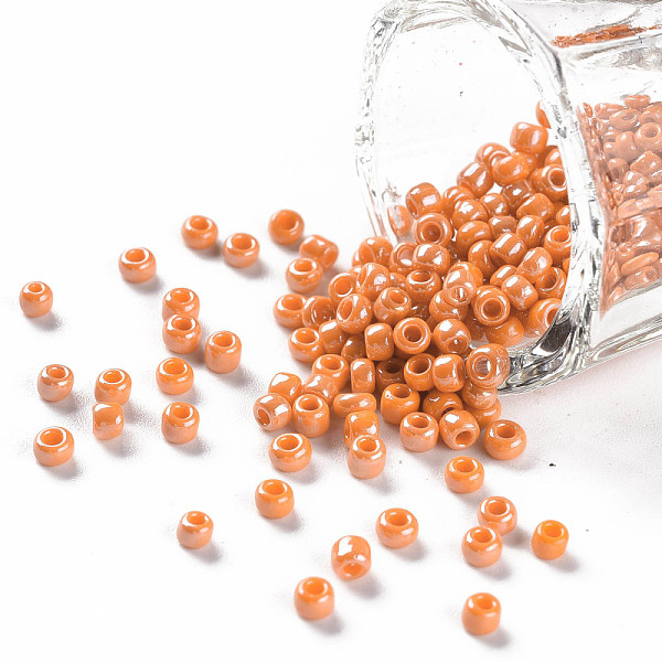 PandaHall 8/0 Glass Seed Beads, Opaque Colors Lustered, Round, Round Hole, Dark Orange, 8/0, 3mm, Hole: 1mm, about 1111pcs/50g, 50g/bag...
PandaHall 8/0 Glass Seed Beads, Opaque Colors Lustered, Round, Round Hole, Dark Orange, 8/0, 3mm, Hole: 1mm, about 1111pcs/50g, 50g/bag...