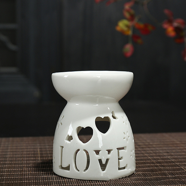 PandaHall Porcelain Tealight Candle Holder, Aromatherapy Aroma Burner, Wax Melt Burners, for Home Bedroom Decoration, Heart Pattern..., White
PandaHall Porcelain Tealight Candle Holder, Aromatherapy Aroma Burner, Wax Melt Burners, for Home Bedroom Decoration, Heart Pattern..., White