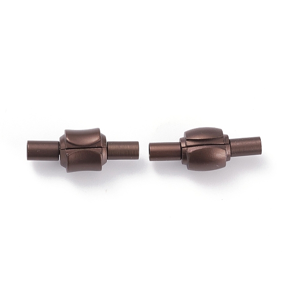 PandaHall Ion Plating(IP) 304 Stainless Steel European Clasps with Cord Ends, Column, Red Copper, 21x8mm, Hole: 3mm 304 Stainless Steel...
PandaHall Ion Plating(IP) 304 Stainless Steel European Clasps with Cord Ends, Column, Red Copper, 21x8mm, Hole: 3mm 304 Stainless Steel...