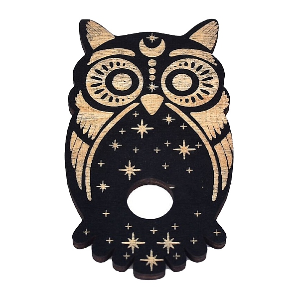 PandaHall Mini Wood Crystal Ball Display Bases, Crystal Sphere Display Stand, Owl, 100x56x5mm, Inner Diameter: 15mm Wood Owl Black
PandaHall Mini Wood Crystal Ball Display Bases, Crystal Sphere Display Stand, Owl, 100x56x5mm, Inner Diameter: 15mm Wood Owl Black