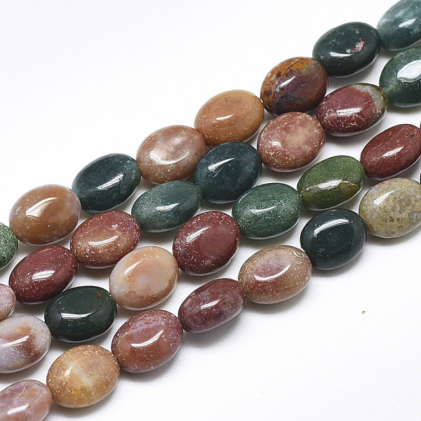 PandaHall Natural Indian Agate Beads Strands, Oval, 8x6x4mm, Hole: 1mm, about 49~50pcs/strand, 14.5 inch~14.7 inch Indian Agate Oval
PandaHall Natural Indian Agate Beads Strands, Oval, 8x6x4mm, Hole: 1mm, about 49~50pcs/strand, 14.5 inch~14.7 inch Indian Agate Oval