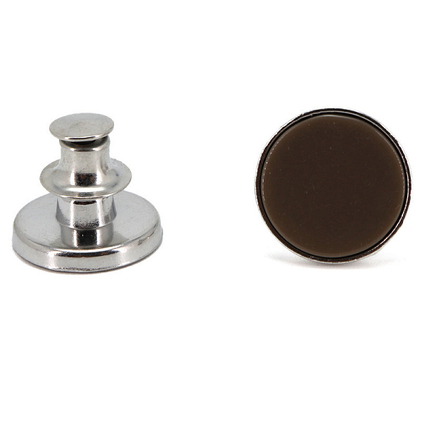 PandaHall Alloy Button Pins for Jeans, Nautical Buttons, Garment Accessories, Round, Round, 17mm Alloy Round
PandaHall Alloy Button Pins for Jeans, Nautical Buttons, Garment Accessories, Round, Round, 17mm Alloy Round