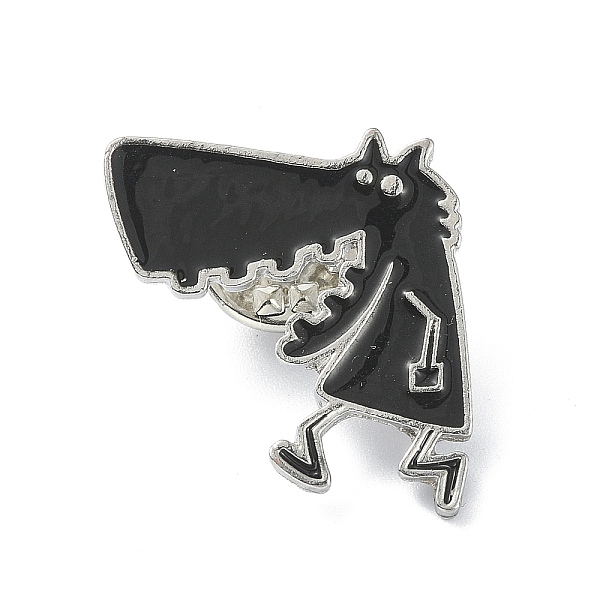 PandaHall Halloween Theme Alloy Brooches, Enamel Pins, Wolf, 25x22.5x1.6mm Alloy+Enamel Wolf Black
PandaHall Halloween Theme Alloy Brooches, Enamel Pins, Wolf, 25x22.5x1.6mm Alloy+Enamel Wolf Black