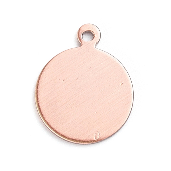 PandaHall Brass Charms, Stamping Blank Tag, Long-Lasting Plated, Flat Round, Brushed Red Copper, 15x12x1mm, Hole: 1.2mm Brass Flat Round
PandaHall Brass Charms, Stamping Blank Tag, Long-Lasting Plated, Flat Round, Brushed Red Copper, 15x12x1mm, Hole: 1.2mm Brass Flat Round