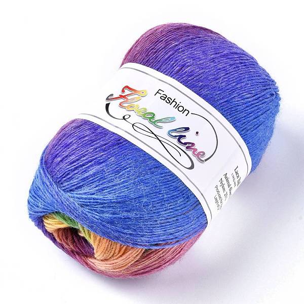 PandaHall Wool Knitting Yarn, Segment Dyed, Crochet Yarn, Colorful, 1mm, about 400m/roll Wool
PandaHall Wool Knitting Yarn, Segment Dyed, Crochet Yarn, Colorful, 1mm, about 400m/roll Wool