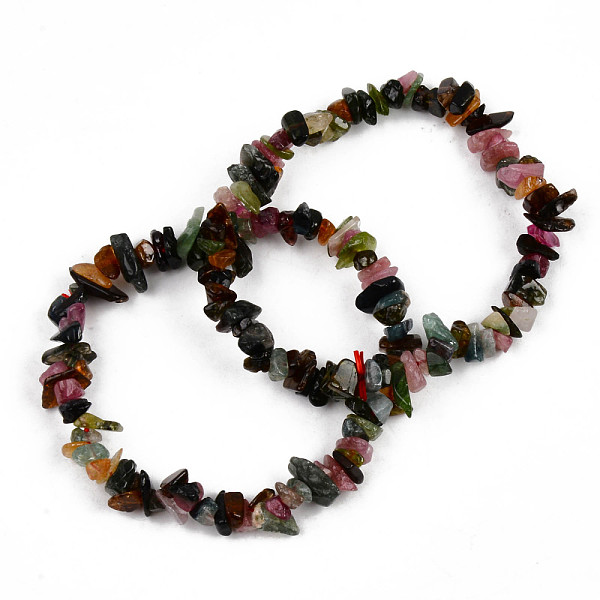 PandaHall Unisex Chip Natural Tourmaline Beaded Stretch Bracelets, Inner Diameter: 1-3/4~2 inch(4.5~5cm) Tourmaline
PandaHall Unisex Chip Natural Tourmaline Beaded Stretch Bracelets, Inner Diameter: 1-3/4~2 inch(4.5~5cm) Tourmaline