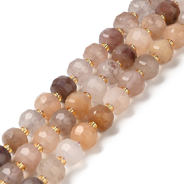 PandaHall Natural Strawberry Quartz Beads Strands, with Seed Beads, Faceted Rondelle, 7~8x5~6mm, Hole: 1mm, about 45~46pcs/strand...
PandaHall Natural Strawberry Quartz Beads Strands, with Seed Beads, Faceted Rondelle, 7~8x5~6mm, Hole: 1mm, about 45~46pcs/strand...