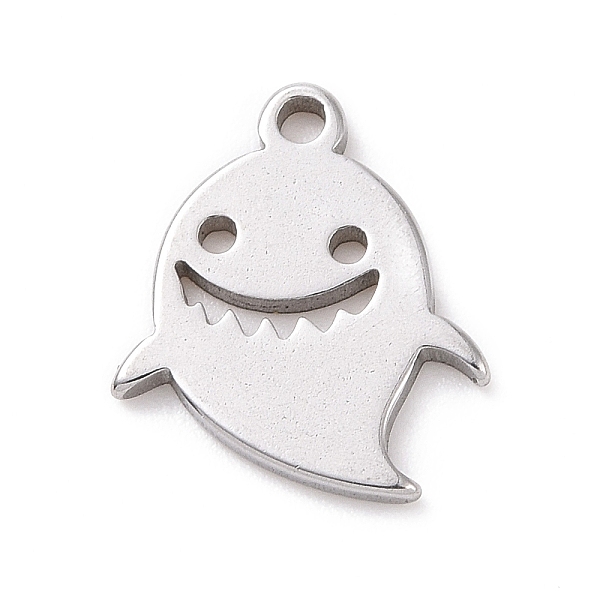 PandaHall 304 Stainless Steel Charms, Ghost Charms, Stainless Steel Color, 12x10x1mm, Hole: 1mm 304 Stainless Steel Ghost
PandaHall 304 Stainless Steel Charms, Ghost Charms, Stainless Steel Color, 12x10x1mm, Hole: 1mm 304 Stainless Steel Ghost