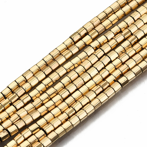 PandaHall Electroplate Non-magnetic Synthetic Hematite Beads Strands, Hexagon, Faceted, Real 18K Gold Plated, 2x2x2mm, Hole: 1mm, about...
PandaHall Electroplate Non-magnetic Synthetic Hematite Beads Strands, Hexagon, Faceted, Real 18K Gold Plated, 2x2x2mm, Hole: 1mm, about...