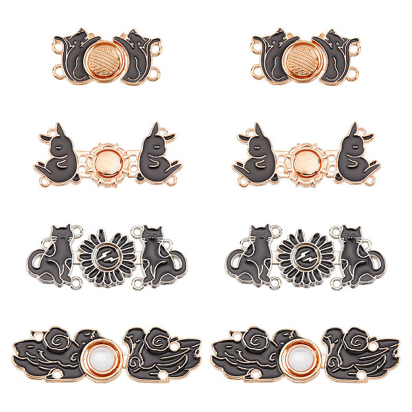 PandaHall 8 Pcs Button for Jeans Dress Too Big, Metal Adjustable Waist Buckles Pant Jean Tightener Buttons 4 Styles Fashion Snap Fastener..., Black
PandaHall 8 Pcs Button for Jeans Dress Too Big, Metal Adjustable Waist Buckles Pant Jean Tightener Buttons 4 Styles Fashion Snap Fastener..., Black