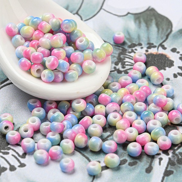 PandaHall Two Tone Opaque Colours Glass Seed Beads, Round, Hot Pink, 3x2.5mm, Hole: 0.9mm, about 170pcs/bag Glass
PandaHall Two Tone Opaque Colours Glass Seed Beads, Round, Hot Pink, 3x2.5mm, Hole: 0.9mm, about 170pcs/bag Glass