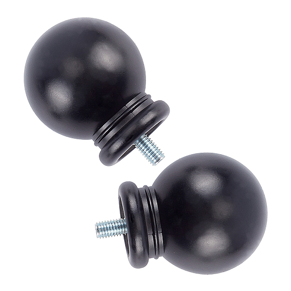 PandaHall GORGECRAFT 2PCS Round Curtain Rod Finials Drapery Pole Ball End Black Replacement Decorative End Head Caps for Home Office 5/8...
PandaHall GORGECRAFT 2PCS Round Curtain Rod Finials Drapery Pole Ball End Black Replacement Decorative End Head Caps for Home Office 5/8...