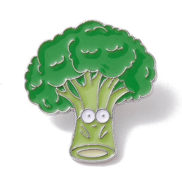 PandaHall Cartoon Vegetable Enamel Pins, Platinum Tone Alloy Brooch for Backpack Clothes, Broccoli, 30x28x1.5mm Alloy+Enamel Vegetables..., Green
PandaHall Cartoon Vegetable Enamel Pins, Platinum Tone Alloy Brooch for Backpack Clothes, Broccoli, 30x28x1.5mm Alloy+Enamel Vegetables..., Green