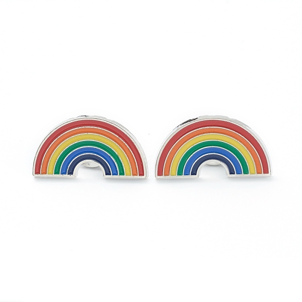 PandaHall Alloy Pride Enamel Brooches, Enamel Pin, with Butterfly Clutches, Rainbow, Platinum, Colorful, 14.5x27x10mm Alloy+Enamel Rainbow
PandaHall Alloy Pride Enamel Brooches, Enamel Pin, with Butterfly Clutches, Rainbow, Platinum, Colorful, 14.5x27x10mm Alloy+Enamel Rainbow